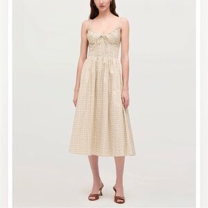 Hill House Juliana Sand Basketweave Dress